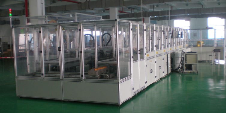 汽車車窗執行器組裝系統